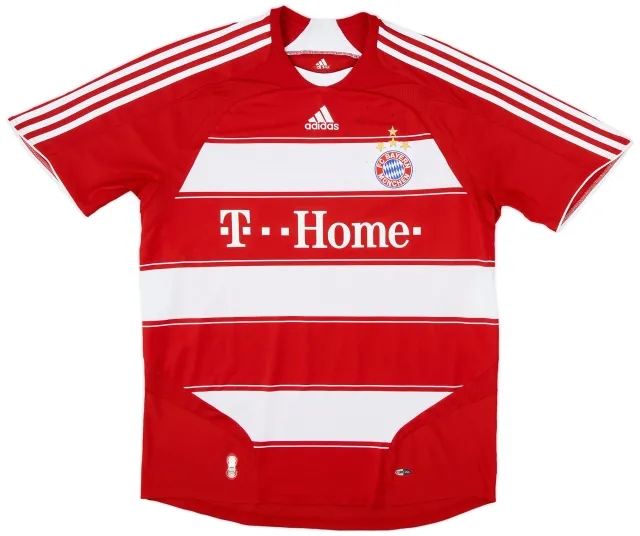 adidas 2008-09 Bayern Munich Home Shirt - 6/10 - (L)