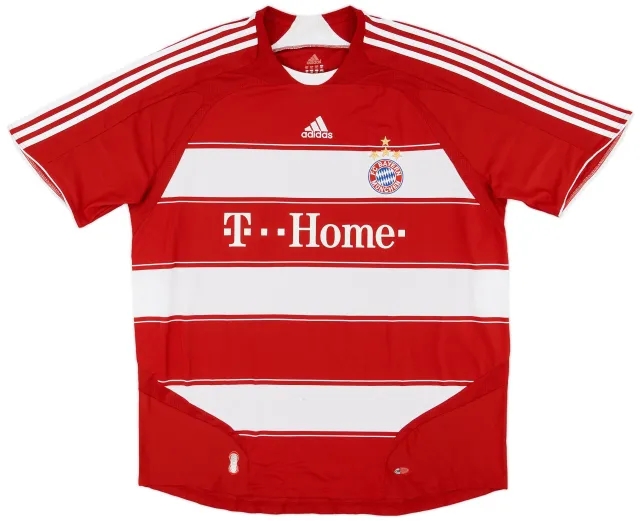 adidas 2008-09 Bayern Munich Home Shirt - 8/10 - (XXL)