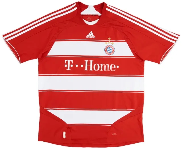 adidas Bayern Munich Mens SS Home Shirt 2008/09