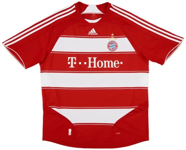 adidas 2008-09 Bayern Munich Home Shirt - 8/10 - (XL)