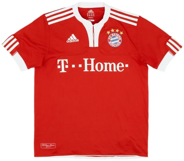 adidas 2009-10 Bayern Munich Home Shirt - 9/10 - (XL.Boys)