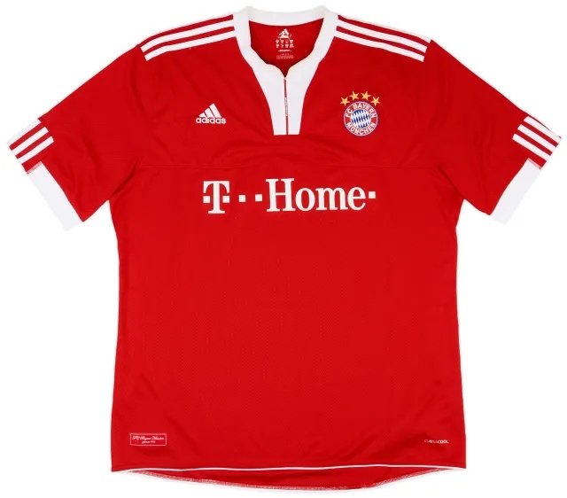 adidas 2009-10 Bayern Munich Home Shirt - 7/10 - (XXL)