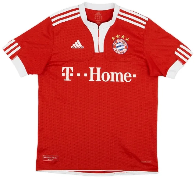 adidas 2009-10 Bayern Munich Home Shirt - 6/10 - (XL.Boys)