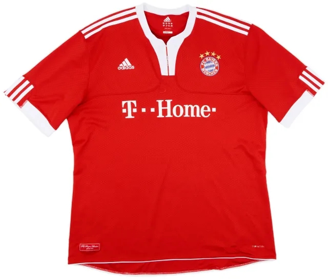 adidas 2009-10 Bayern Munich Home Shirt - 6/10 - (XL)