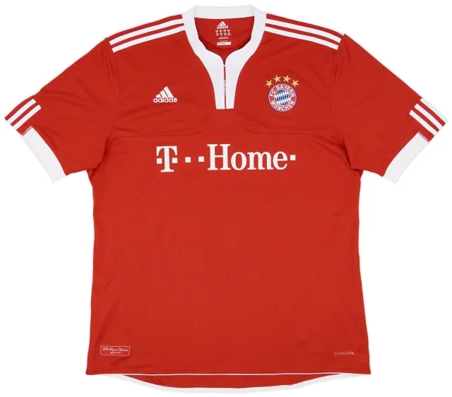 adidas 2009-10 Bayern Munich Home Shirt - 8/10 - (XXL)