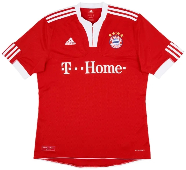adidas 2009-10 Bayern Munich Home Shirt - 8/10 - (L)