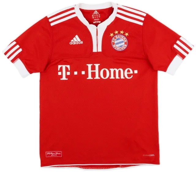adidas 2009-10 Bayern Munich Home Shirt - 6/10 - (L.Boys)