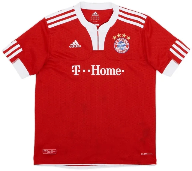 adidas 2009-10 Bayern Munich Home Shirt - 6/10 - (L.Boys)