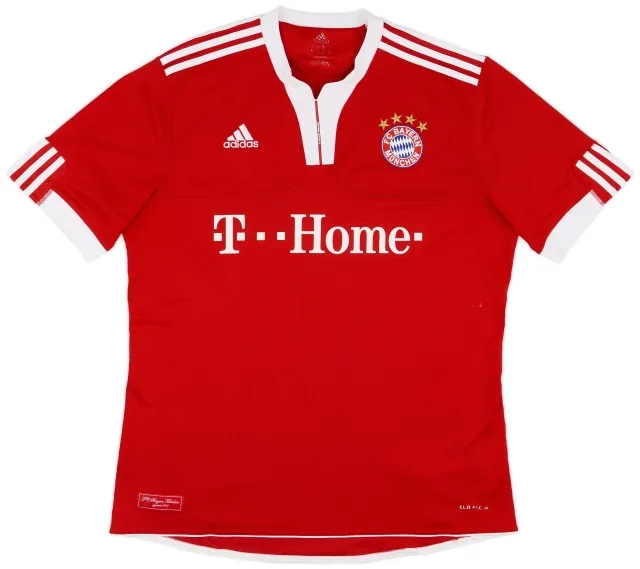 adidas 2009-10 Bayern Munich Home Shirt - 8/10 - (XL)