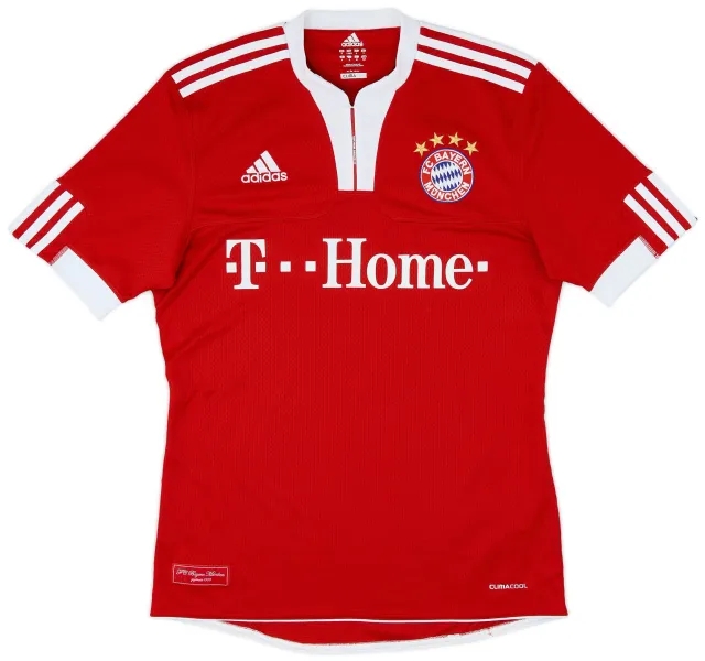 adidas 2009-10 Bayern Munich Home Shirt - 8/10 - (S)