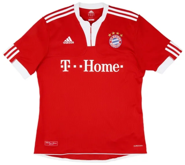 adidas 2009-10 Bayern Munich Home Shirt - 8/10 - (L)