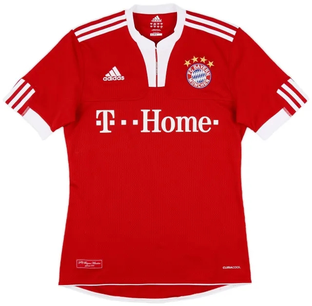 adidas 2009-10 Bayern Munich Home Shirt - 9/10 - (S)