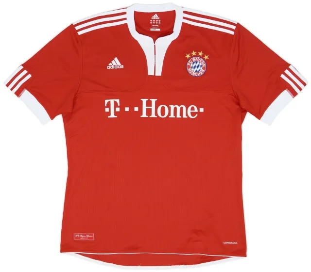 adidas 2009-10 Bayern Munich Home Shirt - 8/10 - (XL)