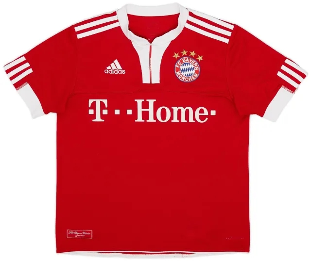 adidas 2009-10 Bayern Munich Home Shirt - 9/10 - (XL.Boys)
