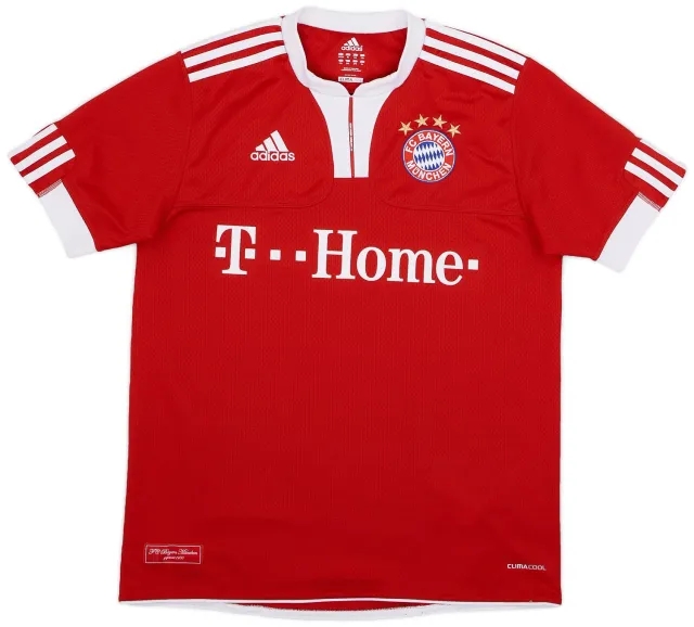 adidas 2009-10 Bayern Munich Home Shirt - 9/10 - (XL.Boys)