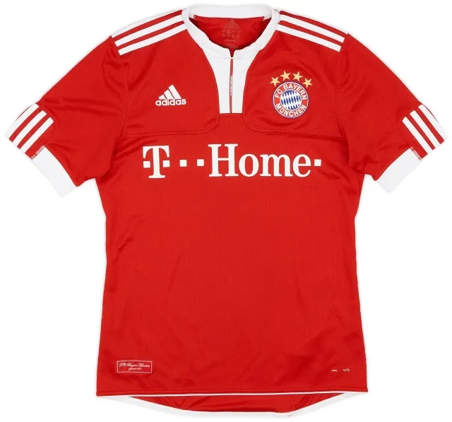 adidas 2009-10 Bayern Munich Home Shirt - 8/10 - (S)