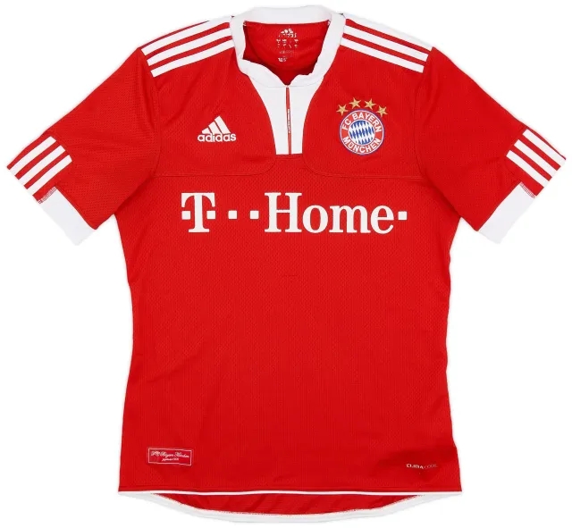 adidas 2009-10 Bayern Munich Home Shirt - 6/10 - (S)