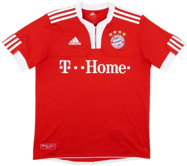 adidas 2009-10 Bayern Munich Home Shirt - 6/10 - (XL.Boys)