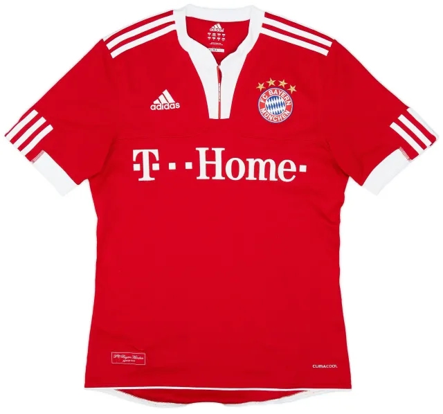 adidas 2009-10 Bayern Munich Home Shirt - 9/10 - (S)