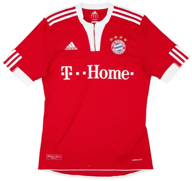 adidas 2009-10 Bayern Munich Home Shirt - 9/10 - (S)