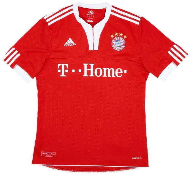 adidas 2009-10 Bayern Munich Home Shirt - 9/10 - (L)
