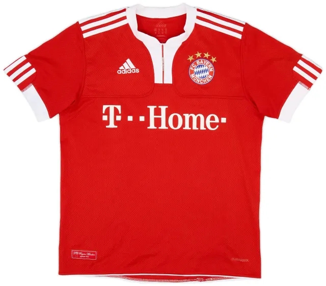adidas 2009-10 Bayern Munich Home Shirt - 6/10 - (S)