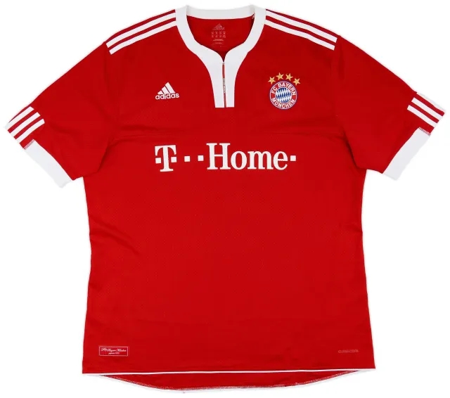 adidas 2009-10 Bayern Munich Home Shirt - 9/10 - (XXL)