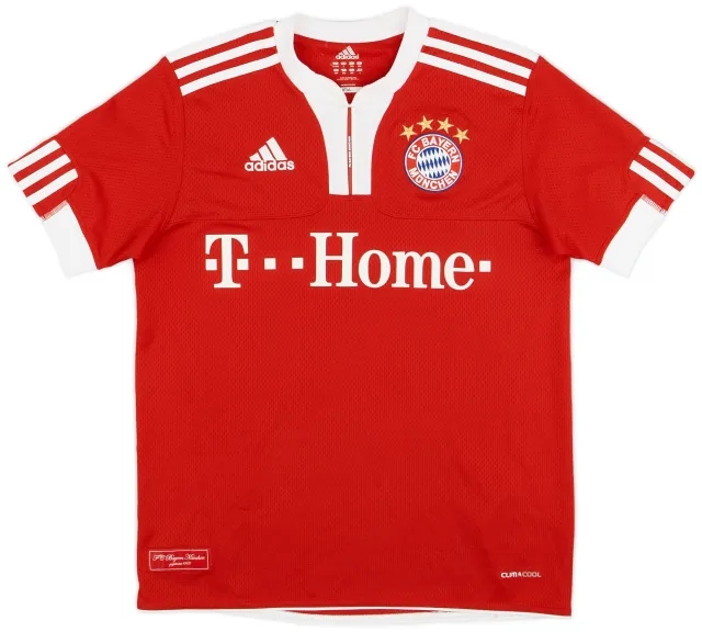 adidas 2009-10 Bayern Munich Home Shirt - 7/10 - (L.Boys)
