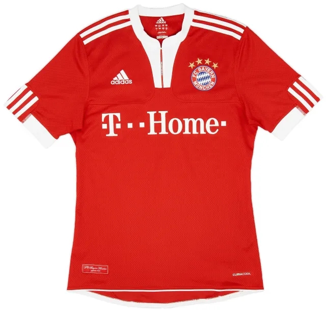 adidas 2009-10 Bayern Munich Home Shirt - 8/10 - (S)