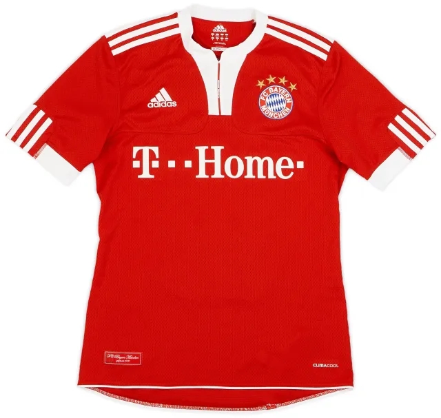 adidas 2009-10 Bayern Munich Home Shirt - 8/10 - (S)