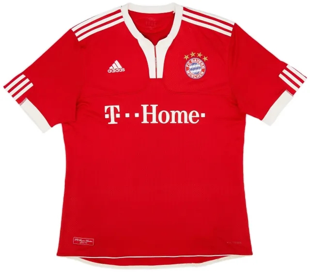 adidas 2009-10 Bayern Munich Home Shirt - 7/10 - (L)