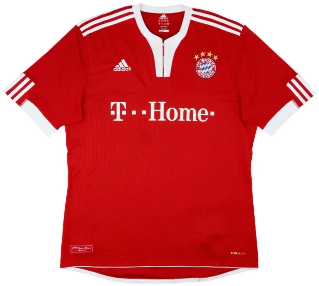 adidas 2009-10 Bayern Munich Home Shirt - 6/10 - (XL)