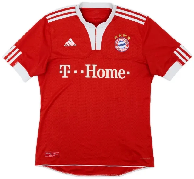 adidas 2009-10 Bayern Munich Home Shirt - 5/10 - (M)