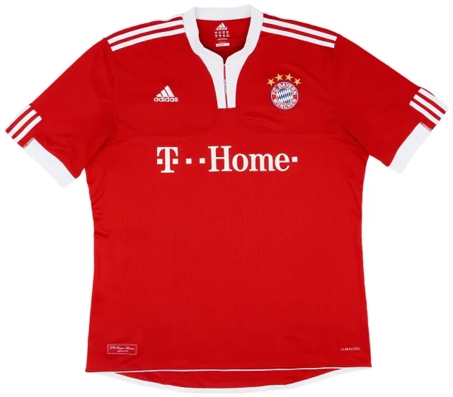 adidas 2009-10 Bayern Munich Home Shirt - 8/10 - (XXL)