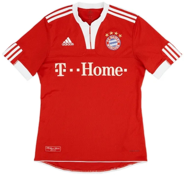 adidas 2009-10 Bayern Munich Home Shirt - 7/10 - (S)