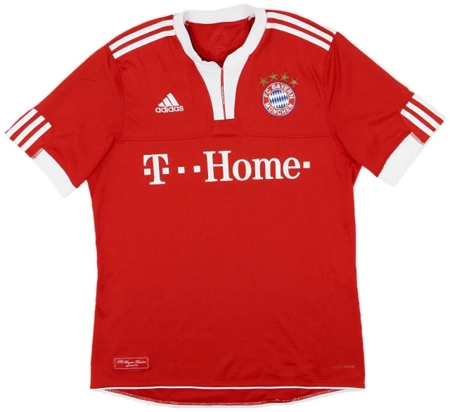 adidas 2009-10 Bayern Munich Home Shirt - 5/10 - (M)