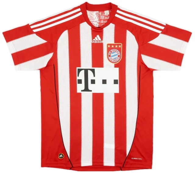 adidas 2010-11 Bayern Munich Home Shirt - 8/10 - (XL.Boys)