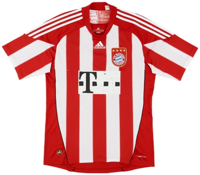 adidas 2010-11 Bayern Munich Home Shirt - 6/10 - (M)