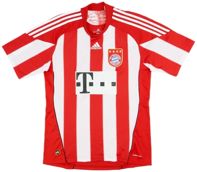 adidas 2010-11 Bayern Munich Home Shirt - 6/10 - (M)