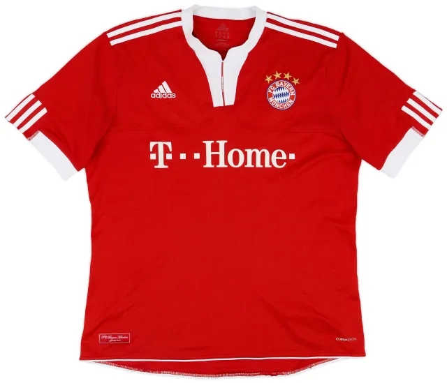adidas 2009-10 Bayern Munich Home Shirt - 7/10 - (XL)