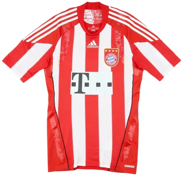 adidas 2010-11 Bayern Munich Player Issue Home Shirt - 5/10 - (L)