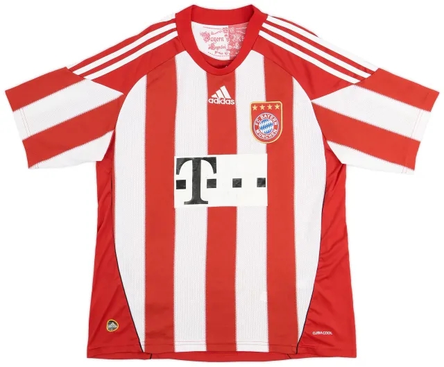 adidas 2010-11 Bayern Munich Home Shirt - 6/10 - (M)