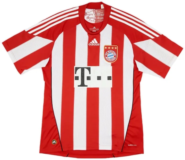 adidas 2010-11 Bayern Munich Home Shirt - 6/10 - (M)