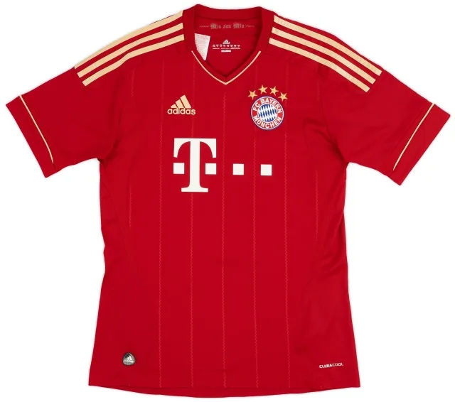 adidas 2011-13 Bayern Munich Home Shirt - 7/10 - (XL.Boys)