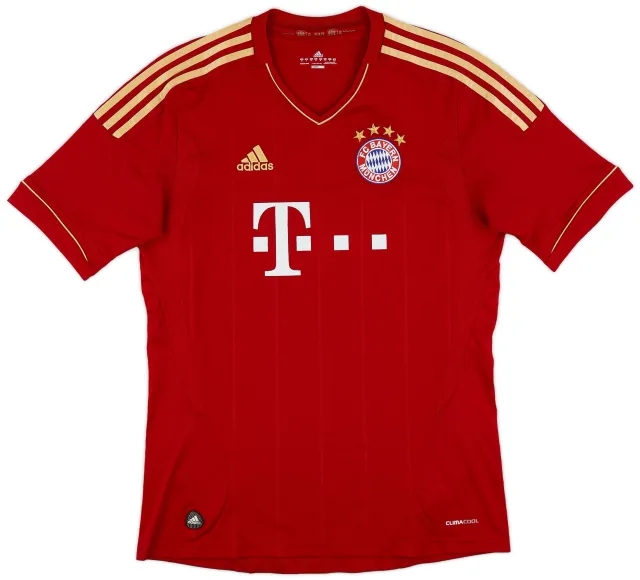 adidas 2011-13 Bayern Munich Home Shirt - 6/10 - (M)