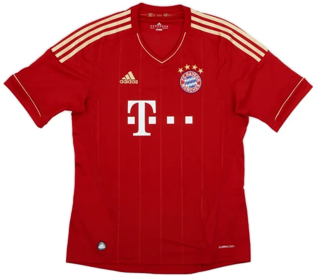 adidas 2012-13 Bayern Munich Home Shirt - 6/10 - (M)