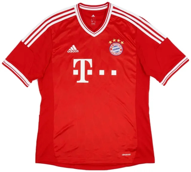 adidas 2013-14 Bayern Munich Home Shirt - 7/10 - (L)