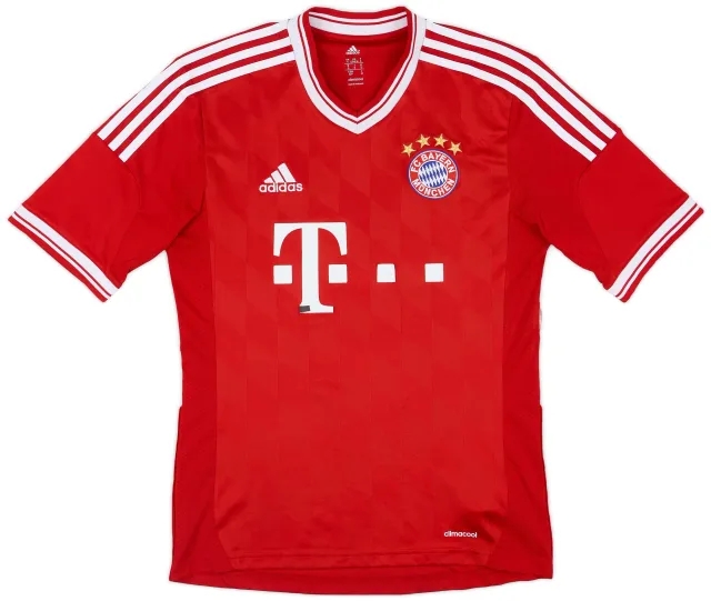 adidas 2013-14 Bayern Munich Home Shirt - 4/10 - (S)