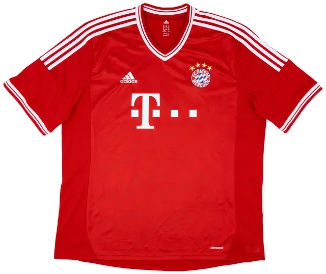 adidas 2013-14 Bayern Munich Home Shirt - 9/10 - (XXL)