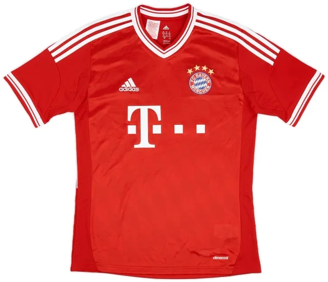 adidas 2013-14 Bayern Munich Home Shirt - 9/10 - (XL.Boys)